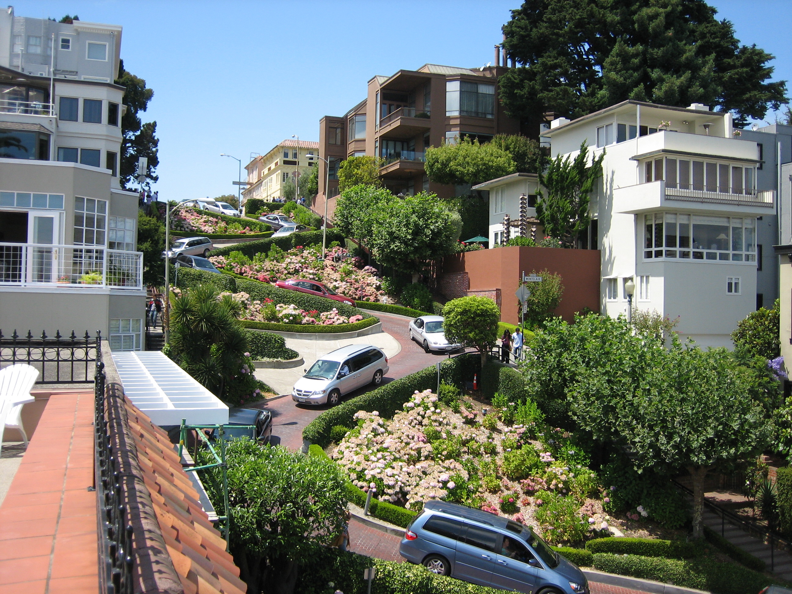Russian Hill skyline